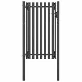 Žoga Vārti, 1X2,25 M, Tērauds, Antracītpelēki Vidaxl