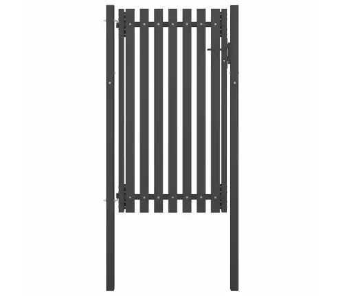 Žoga Vārti, 1X2,25 M, Tērauds, Antracītpelēki Vidaxl