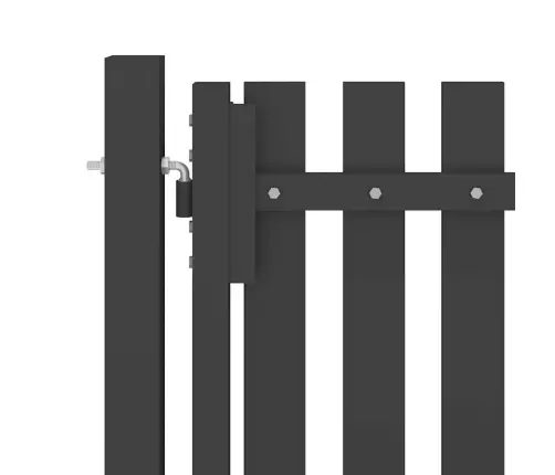 Žoga Vārti, 1X2,25 M, Tērauds, Antracītpelēki Vidaxl