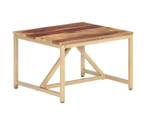 Kafijas Galdiņš, 60X60X40 Cm, Masīvkoks Vidaxl