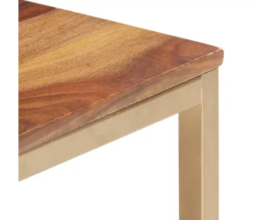 Kafijas Galdiņš, 60X60X40 Cm, Masīvkoks Vidaxl