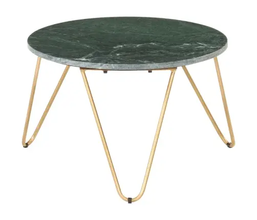 Kafijas Galdiņš, 65X65X42 Cm, Akmens, Zaļa Marmora Tekstūra Vidaxl