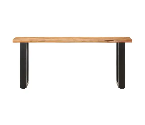 Töötlemata Servaga Pink 110 Cm Akaatsiapuit Ja Teras