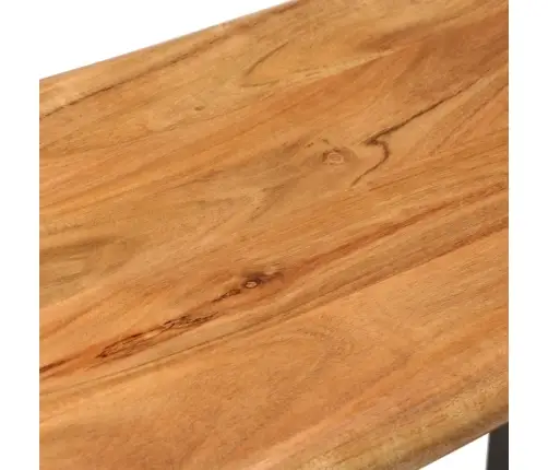 Töötlemata Servaga Pink 110 Cm Akaatsiapuit Ja Teras