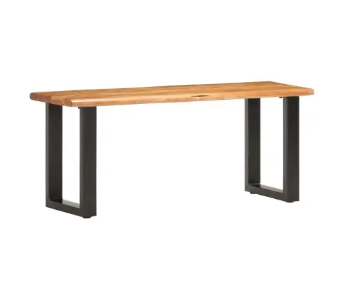 Töötlemata Servaga Pink 110 Cm Akaatsiapuit Ja Teras