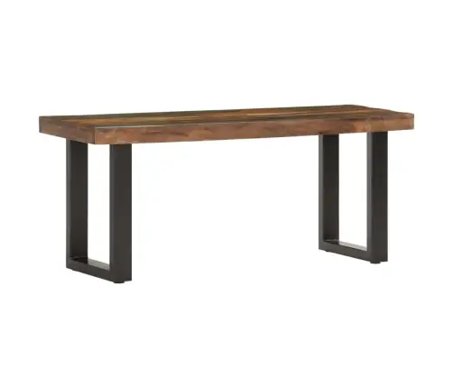 Pink 110 Cm Taaskasutatud Puit Ja Teras