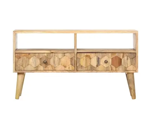 Tv Skapītis, 90X30X50 Cm, Mango Masīvkoks Vidaxl