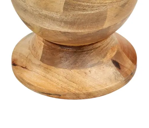 Galdiņš, 43X43X66 Cm, Apaļš, Mango Masīvkoks Vidaxl