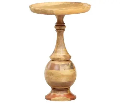 Galdiņš, 43X43X66 Cm, Apaļš, Mango Masīvkoks Vidaxl