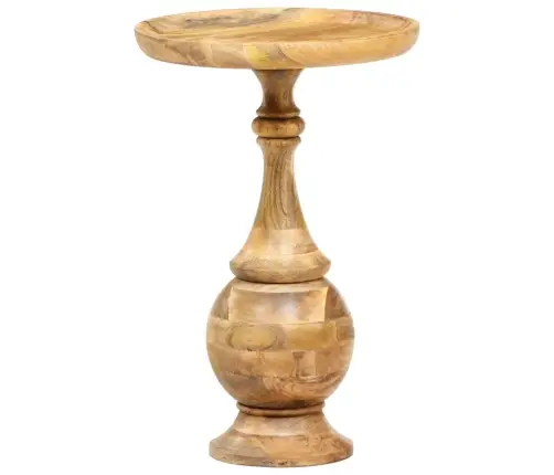 Galdiņš, 43X43X66 Cm, Apaļš, Mango Masīvkoks Vidaxl