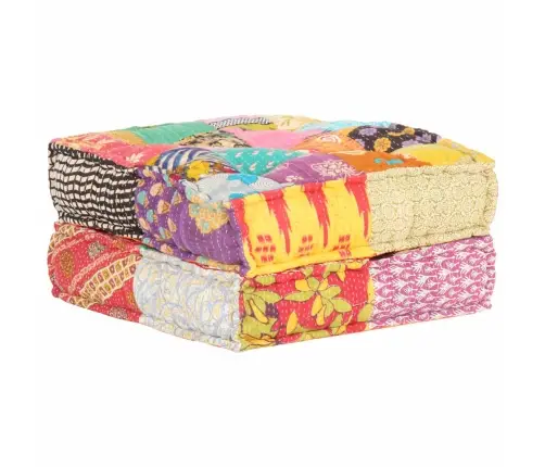 Pufs, 60X70X36 Cm, Tekstilmozaīka, Audums Vidaxl