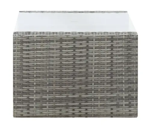 Poilsio Komplektas Su Pagalvėmis, 4 Dalių, Pilkas, Poliratanas