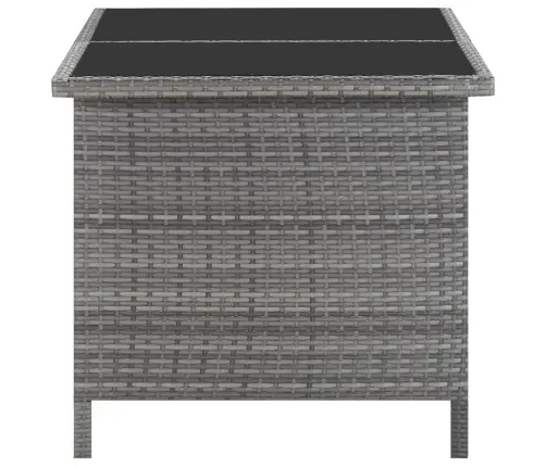 5-Daļīgs Dārza Mēbeļu Komplekts, Matrači, Pe Rotangpalma Vidaxl