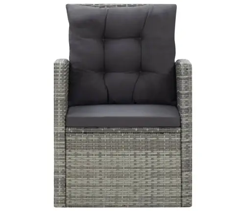 5-Daļīgs Dārza Mēbeļu Komplekts, Matrači, Pe Rotangpalma Vidaxl