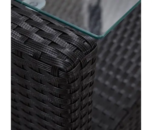 6-Daļīgs Dārza Dīvāna Komplekts Ar Matračiem, Pe Rotanpalma Vidaxl