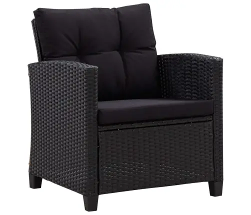 6-Daļīgs Dārza Dīvāna Komplekts Ar Matračiem, Pe Rotanpalma Vidaxl