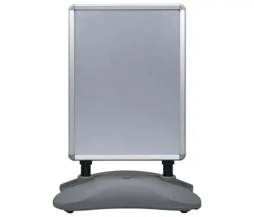 A1 Plakātu Stends, Pelēks, Alumīnija Sakausējums Vidaxl