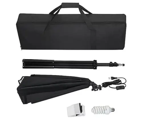 Fotostudijas Komplekts - Gaismas Izkliedētāji Un Foni Vidaxl