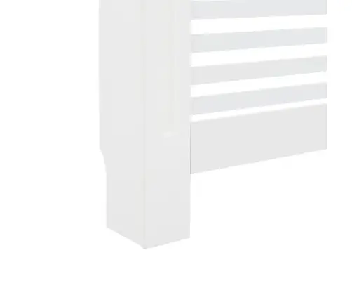 Radiatora Pārsegi, 2 Gab., Balti, 112X19X81,5 Cm, Mdf Vidaxl