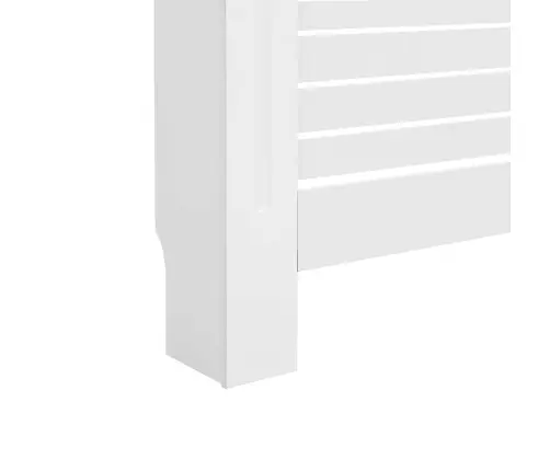 Radiatora Pārsegi, 2 Gab., Balti, 152X19X81,5 Cm, Mdf Vidaxl