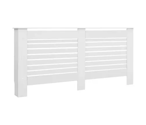 Radiatora Pārsegi, 2 Gab., Balti, 172X19X81,5 Cm, Mdf Vidaxl