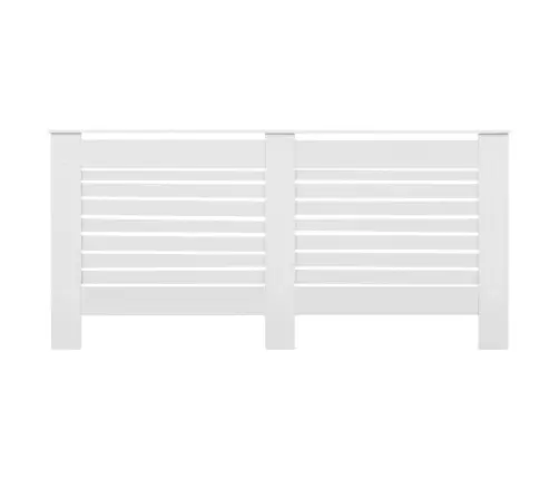 Radiatora Pārsegi, 2 Gab., Balti, 172X19X81,5 Cm, Mdf Vidaxl