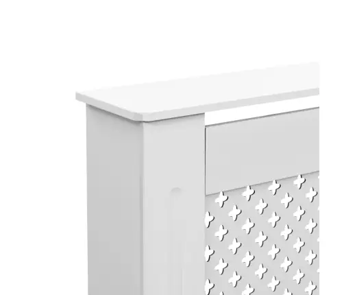 Radiatora Pārsegi, 2 Gab., Balti, 112X19X81,5 Cm, Mdf Vidaxl