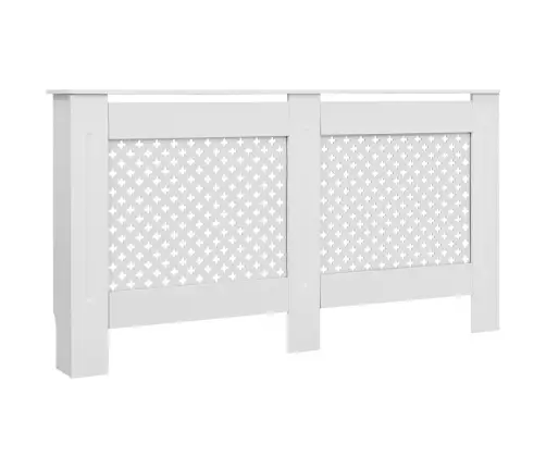 Radiaatorikatted 2 Tk, Valged, 152 X 19 X 81,5 cm Mdf