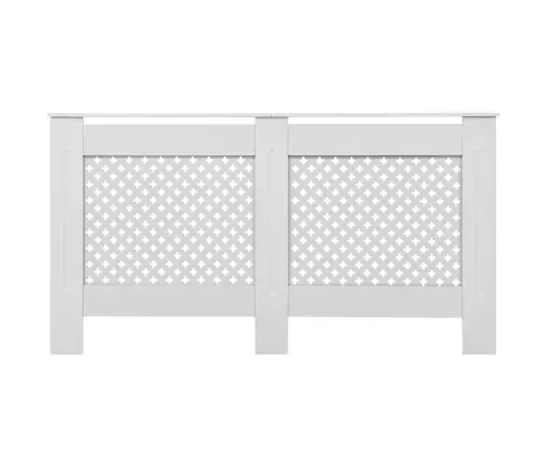 Radiaatorikatted 2 Tk, Valged, 152 X 19 X 81,5 cm Mdf