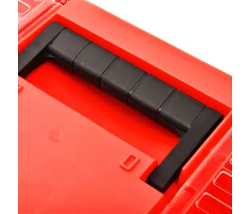 Instrumentu Kaste Plastmasas, 462X256X242 Mm, Sarkana Vidaxl