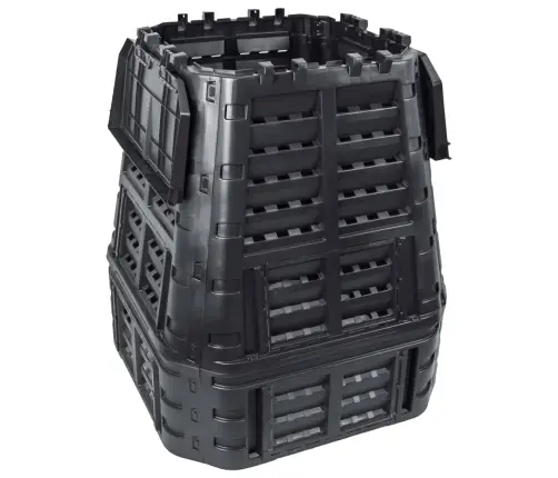 Aia Komposter, Must 93,3 X 93,3 X 113 Cm 740 L