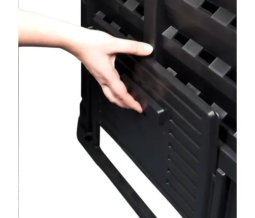 Aia Komposter, Must 93,3 X 93,3 X 113 Cm 740 L