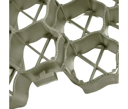 Zāliena Režģi, 16 Gab., 60X40X3 Cm, Zaļa Plastmasa Vidaxl