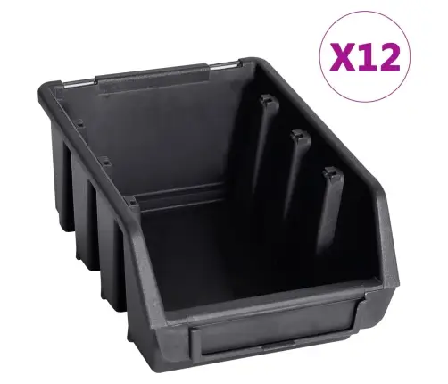 32-Osaline Hoiukastide Komplekt Seinapaneelidega Punane Ja Must