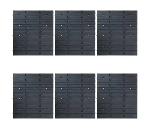 96-Osaline Hoiukarpide Komplekt Seinapaneelidega Sinine