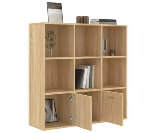 Grāmatu Plaukts, Ozolkoka Krāsa, 98X30X98 Cm, Inženierijas Koks Vidaxl Grāmatu Plaukts, Ozolkoka Krāsa, 98X30X98 Cm, Inženierijas Koks Vidaxl