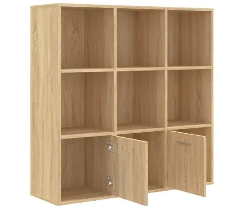 Grāmatu Plaukts, Ozolkoka Krāsa, 98X30X98 Cm, Inženierijas Koks Vidaxl Grāmatu Plaukts, Ozolkoka Krāsa, 98X30X98 Cm, Inženierijas Koks Vidaxl