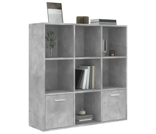 Raamaturiiul Betoonhall 98 X 30 X 98 Cm Tehispuit