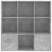 Raamaturiiul Betoonhall 98 X 30 X 98 Cm Tehispuit