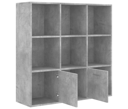 Raamaturiiul Betoonhall 98 X 30 X 98 Cm Tehispuit
