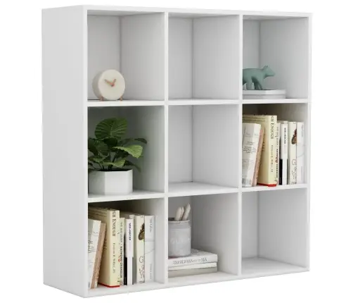 Grāmatu Plaukts, Balts, 98X29X97,5 Cm, Inženierijas Koks Vidaxl