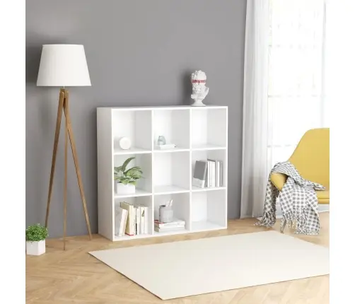 Grāmatu Plaukts, Balts, 98X29X97,5 Cm, Inženierijas Koks Vidaxl