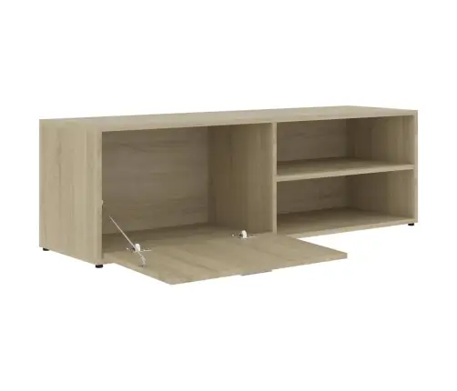 Tv Skapītis, Ozolkoka Krāsa, 120X34X37 Cm, Inženierijas Koks Vidaxl