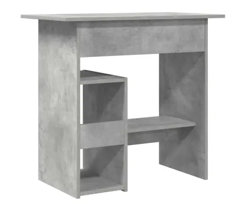 Rakstāmgalds, Betona Pelēks, 80X45X74 Cm, Inženierijas Koks Vidaxl