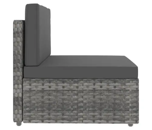 Sektsiooniline Diivan, 2-Kohaline, Polürotang, Hall