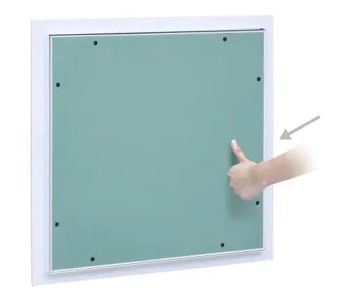 Gipso Kartono Plokštė Su Aliuminiu Rėmu, 200X200Mm