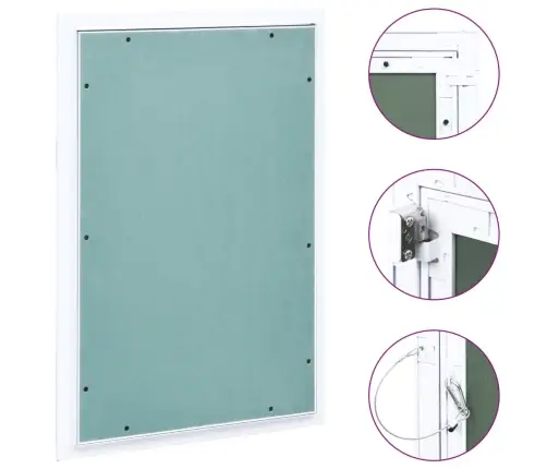 Gipso Kartono Plokštė Su Aliuminiu Rėmu, 400X600Mm