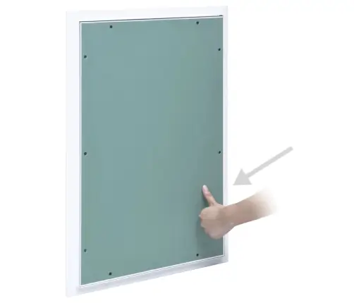 Gipso Kartono Plokštė Su Aliuminiu Rėmu, 400X600Mm