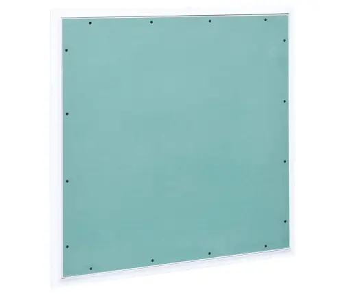 Revīzijas Lūka, Alumīnija Rāmis, Ģipškartons, 500X500 Mm Vidaxl