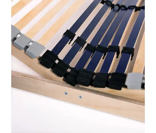 Gultas Redeles, 2 Gab., 42 Līstītes, 7 Zonas, 90X200 Cm Vidaxl